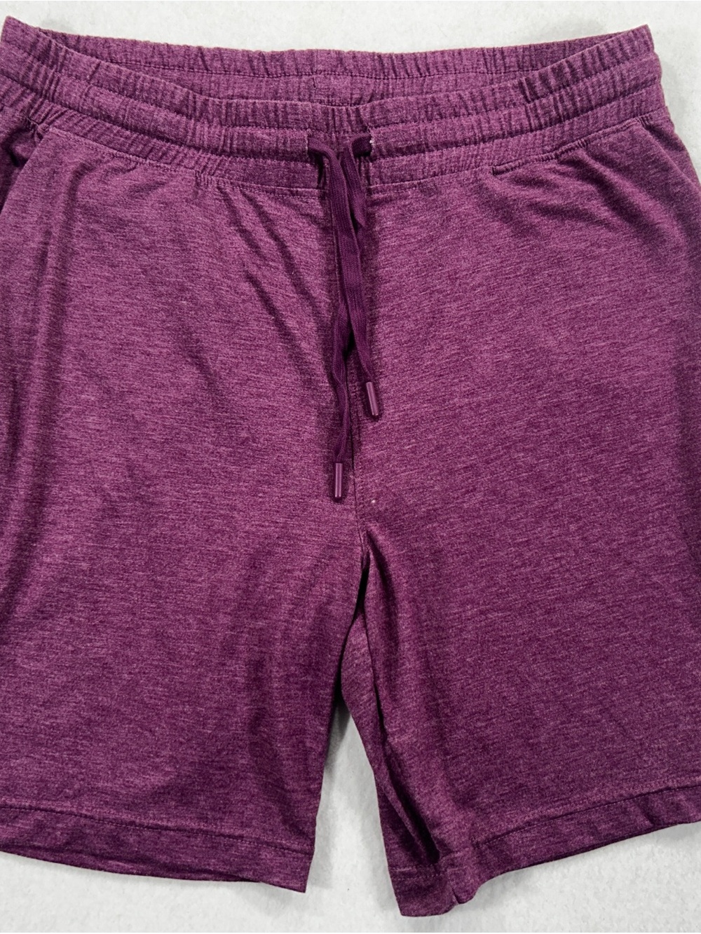 32 Degrees Cool Men's Ultra Soft Lounge Shorts Heather Purple Size L